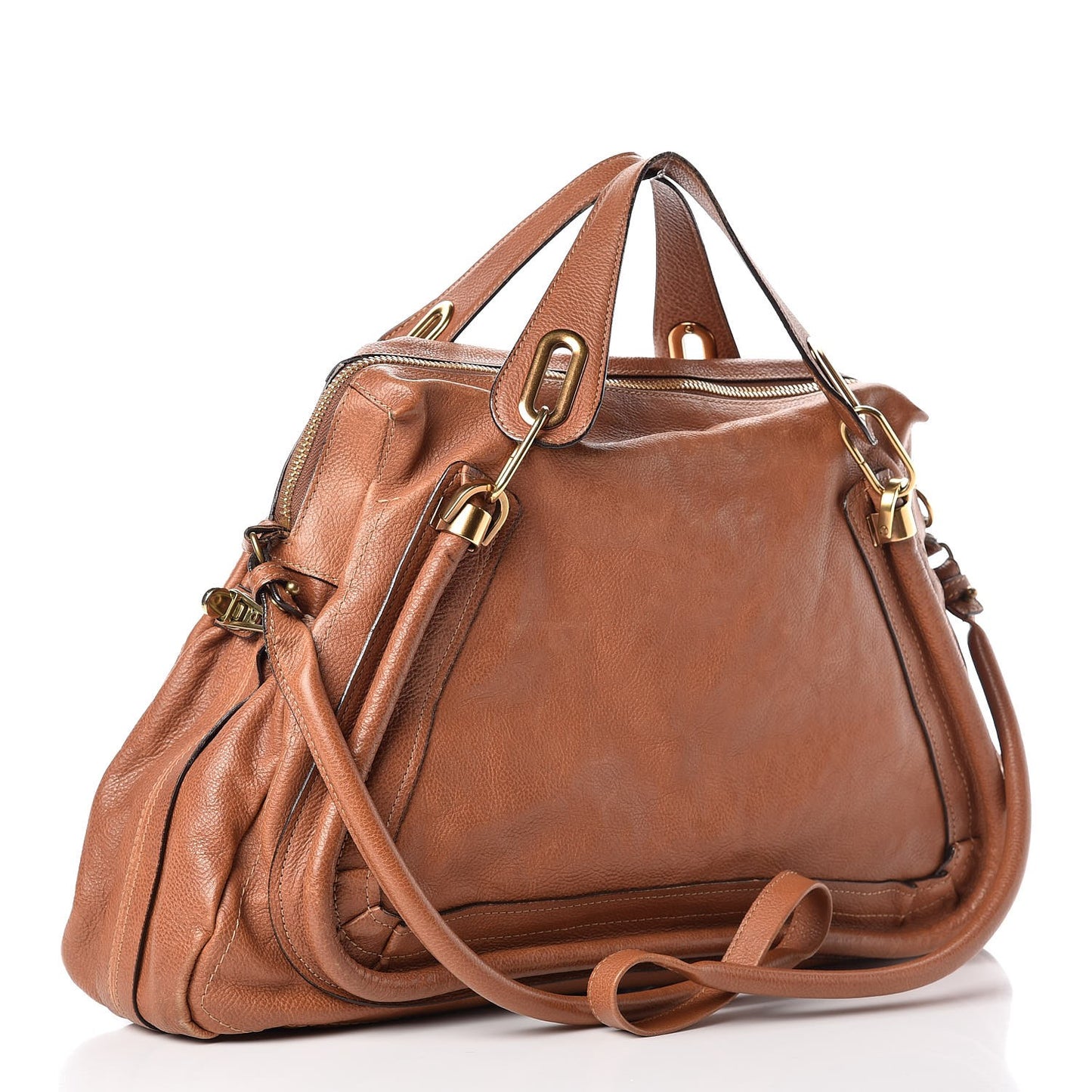 Calfskin Large Paraty Caramel