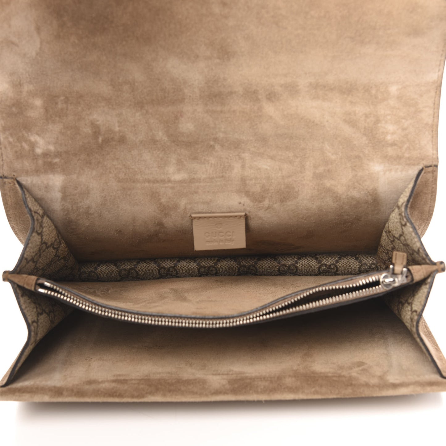 GG Supreme Monogram Small Dionysus Shoulder Bag Taupe