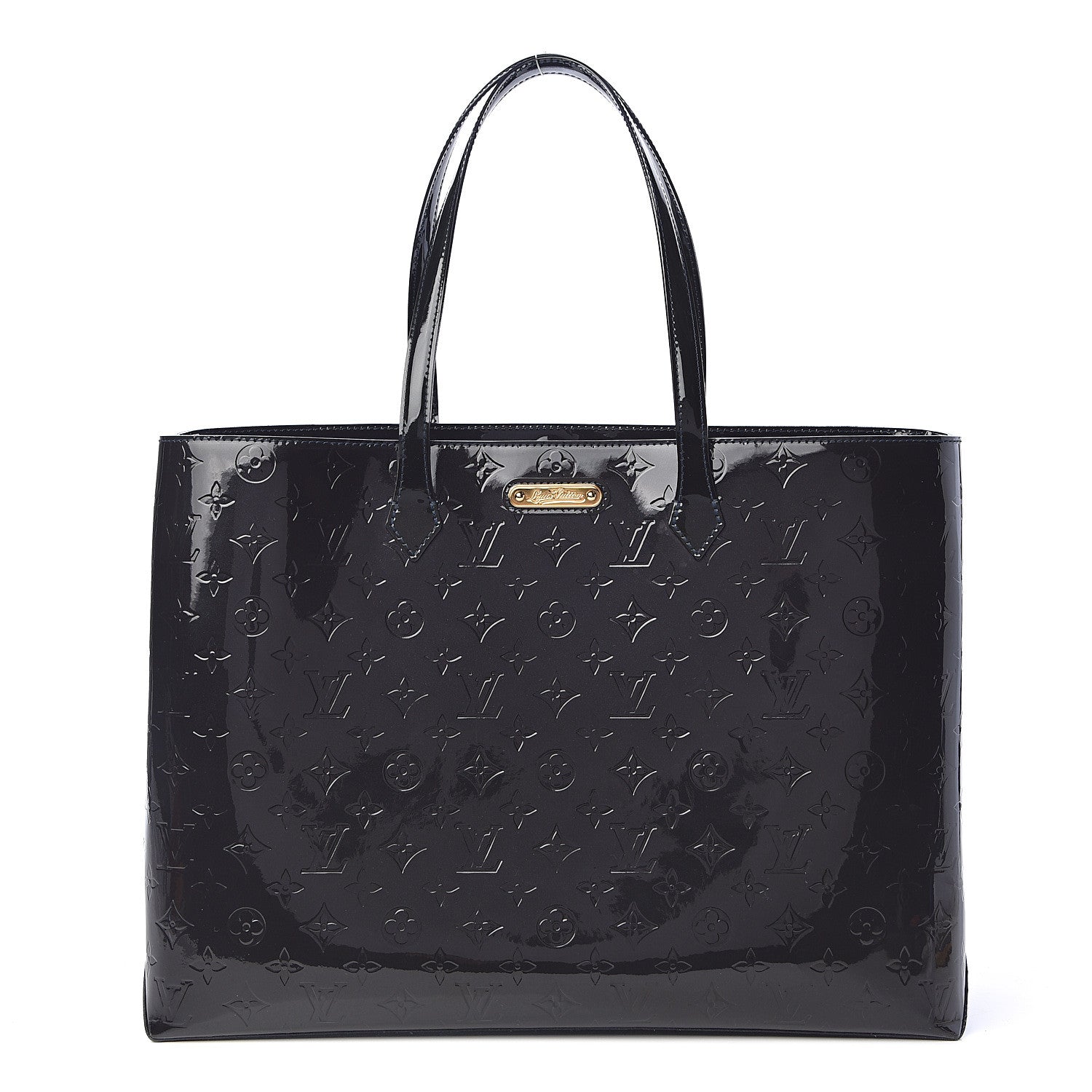 Louis Vuitton Vernis Wilshire GM Blue Infini 1 of 12