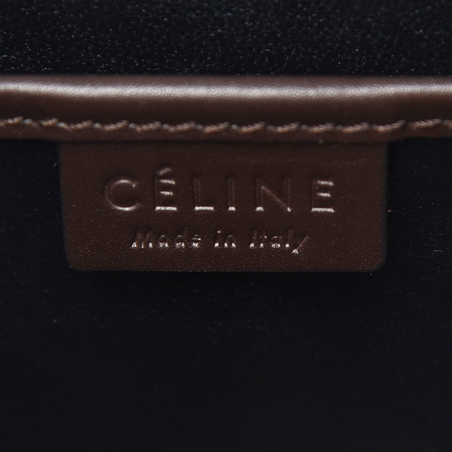 Celine Smooth Calfskin Bullhide Nano Tri-Color Luggage Indigo 8 of 8