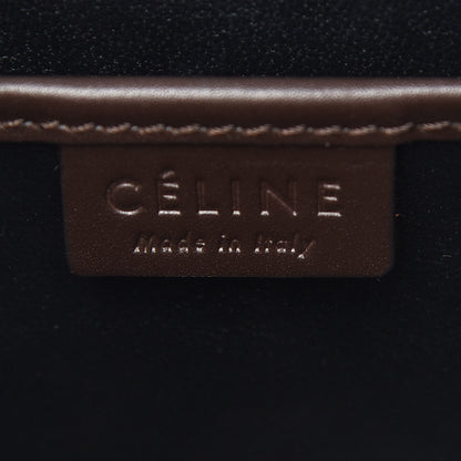 Celine Smooth Calfskin Bullhide Nano Tri-Color Luggage Indigo 8 of 8
