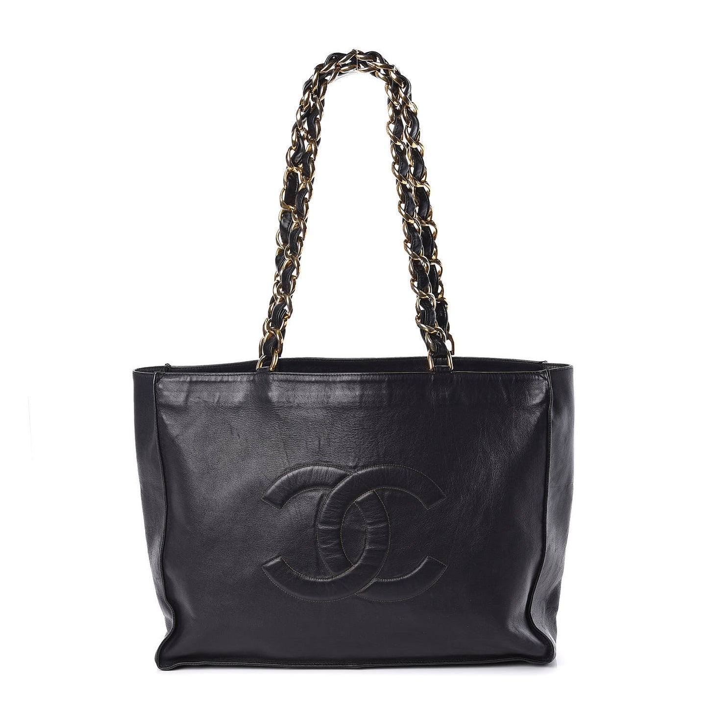 Lambskin CC Tote Black