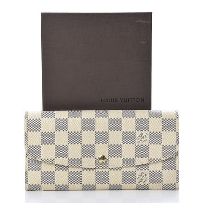 Louis Vuitton Damier Azur Emilie Wallet 13 of 13