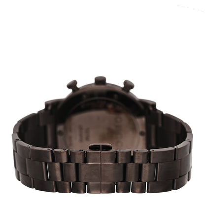 Gucci Stainless Steel 44mm 101M G-Chrono Quartz Watch Brown 3 of 4