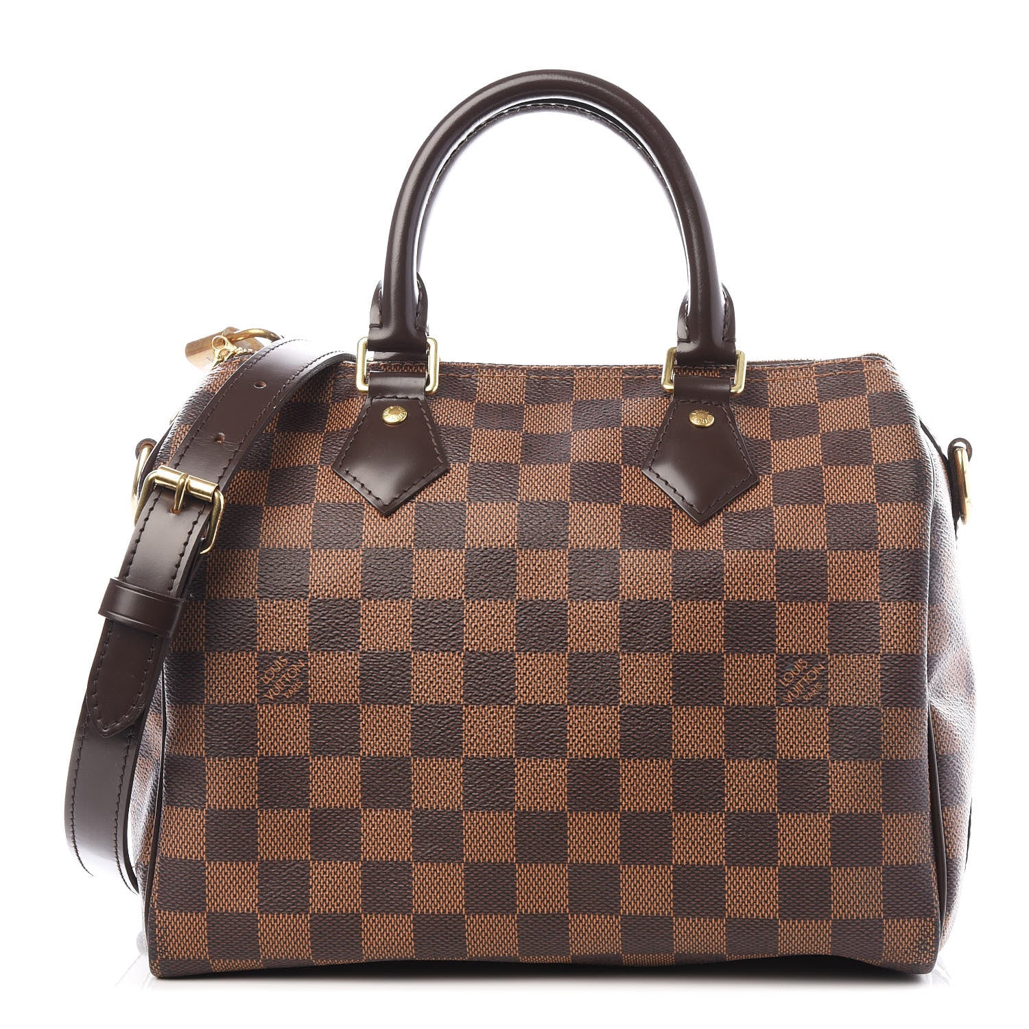 Louis Vuitton Damier Ebene Speedy Bandouliere 25 1 of 10