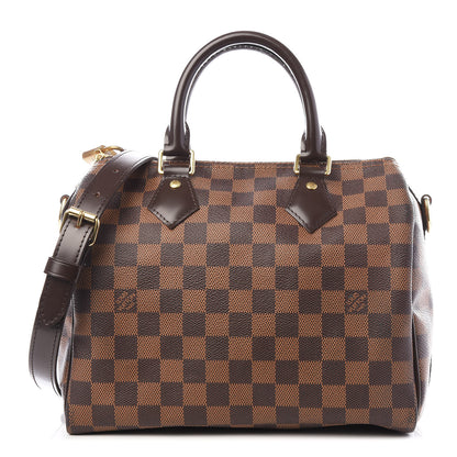 Louis Vuitton Damier Ebene Speedy Bandouliere 25 1 of 10