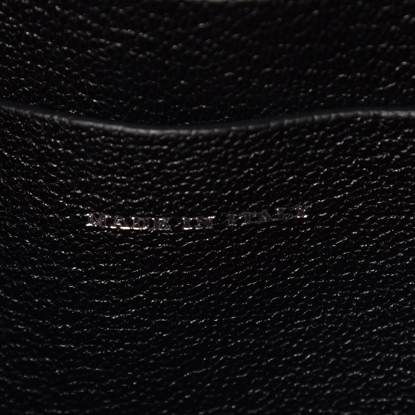 Calfskin Small D-Ring Bag Tan Black