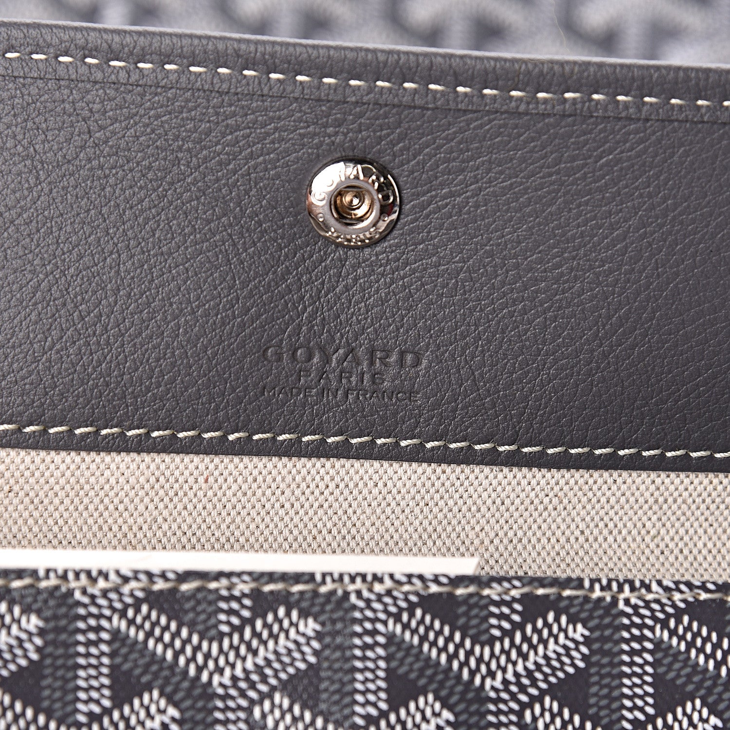 Goyard Goyardine Saint Louis GM Grey 7 of 11