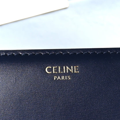 Celine Shiny Calfskin Small Triomphe Dark Blue 6 of 8