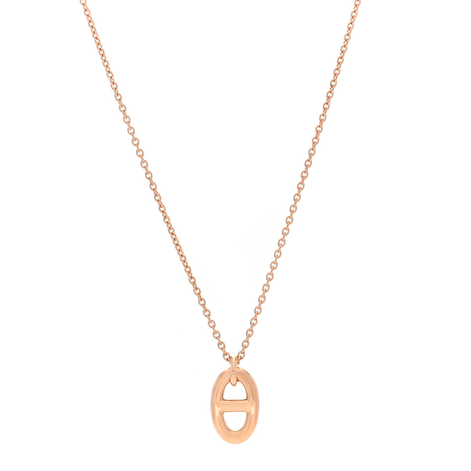 Hermes 18K Rose Gold PM Farandole Pendant Necklace 1 of 5