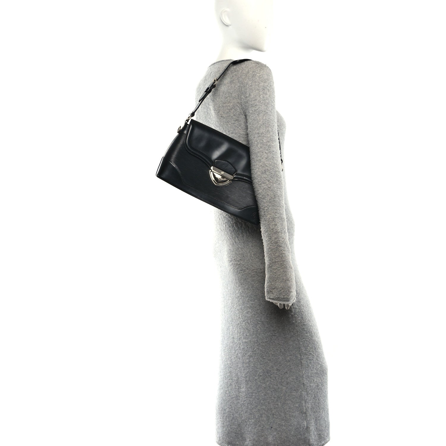Louis Vuitton Epi Bagatelle PM Black 2 of 10