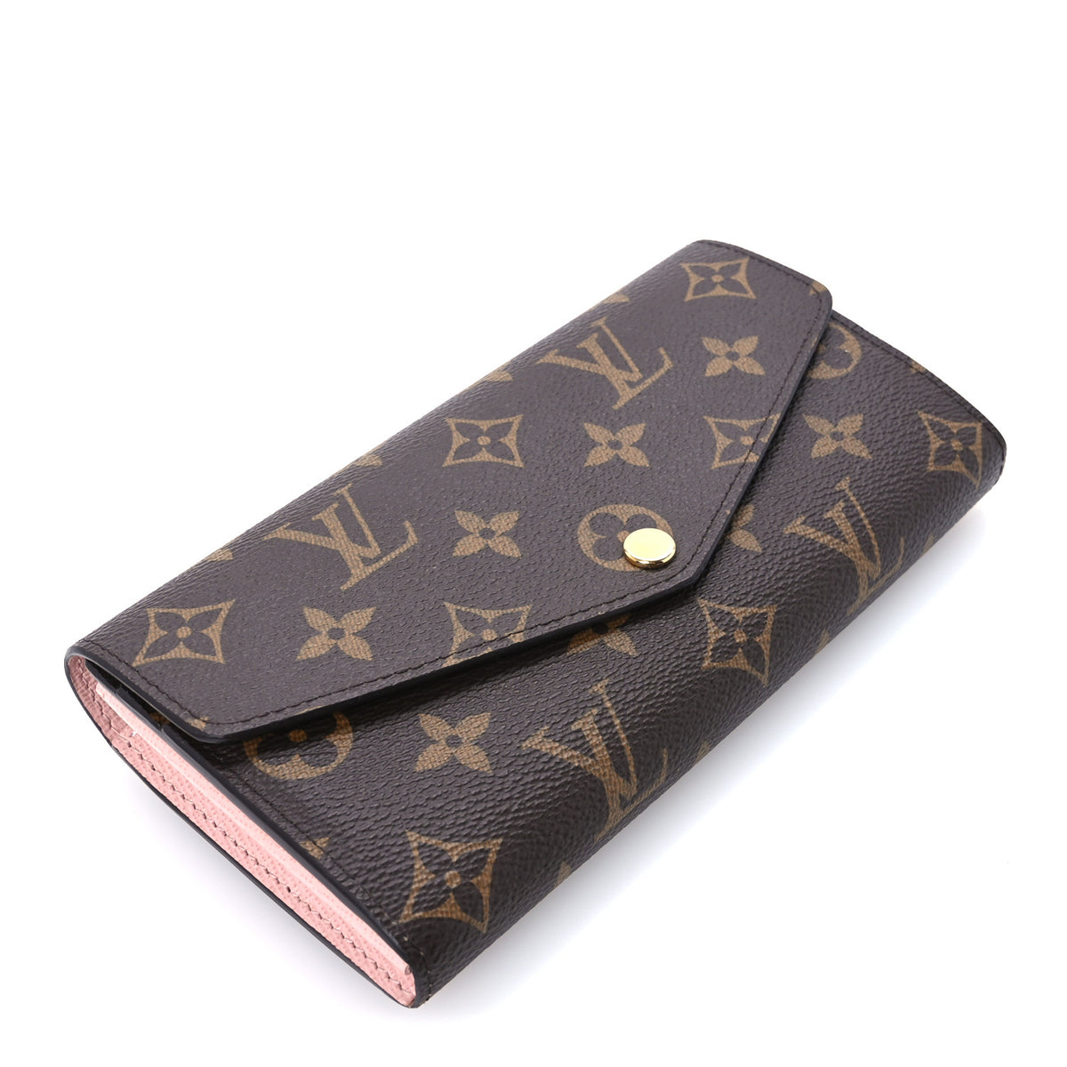 Louis Vuitton Monogram Sarah Wallet NM Rose Ballerine 4 of 8