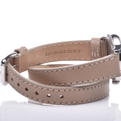 Burberry Stainless Steel Calfskin 30mm Double Wrap Quartz Watch BU7847 6 of 7