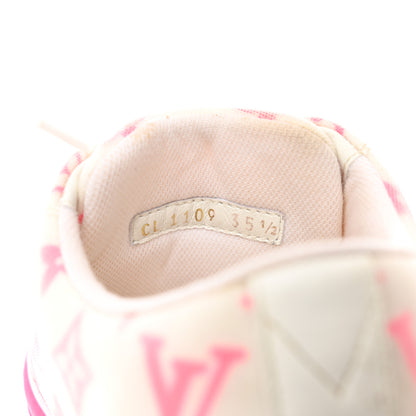 Louis Vuitton Technical Fabric Monogram Stellar Sneakers 35.5 Rose Pop 9 of 17