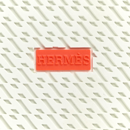 Hermes Calfskin Game Slip On Sneakers 38 White 7 of 8