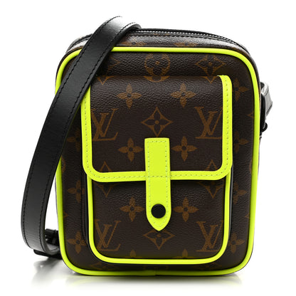 Louis Vuitton Monogram Macassar Christopher Wearable Wallet Fluorescent Yellow 1 of 9