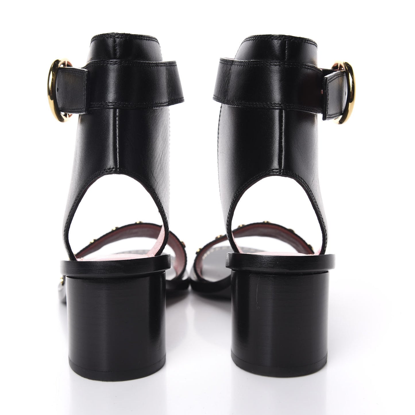 Calfskin Monogram Passenger Sandals 37 Black