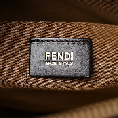 Fendi Zucca Medium Convertible Boston Satchel Tobacco Brown 6 of 11