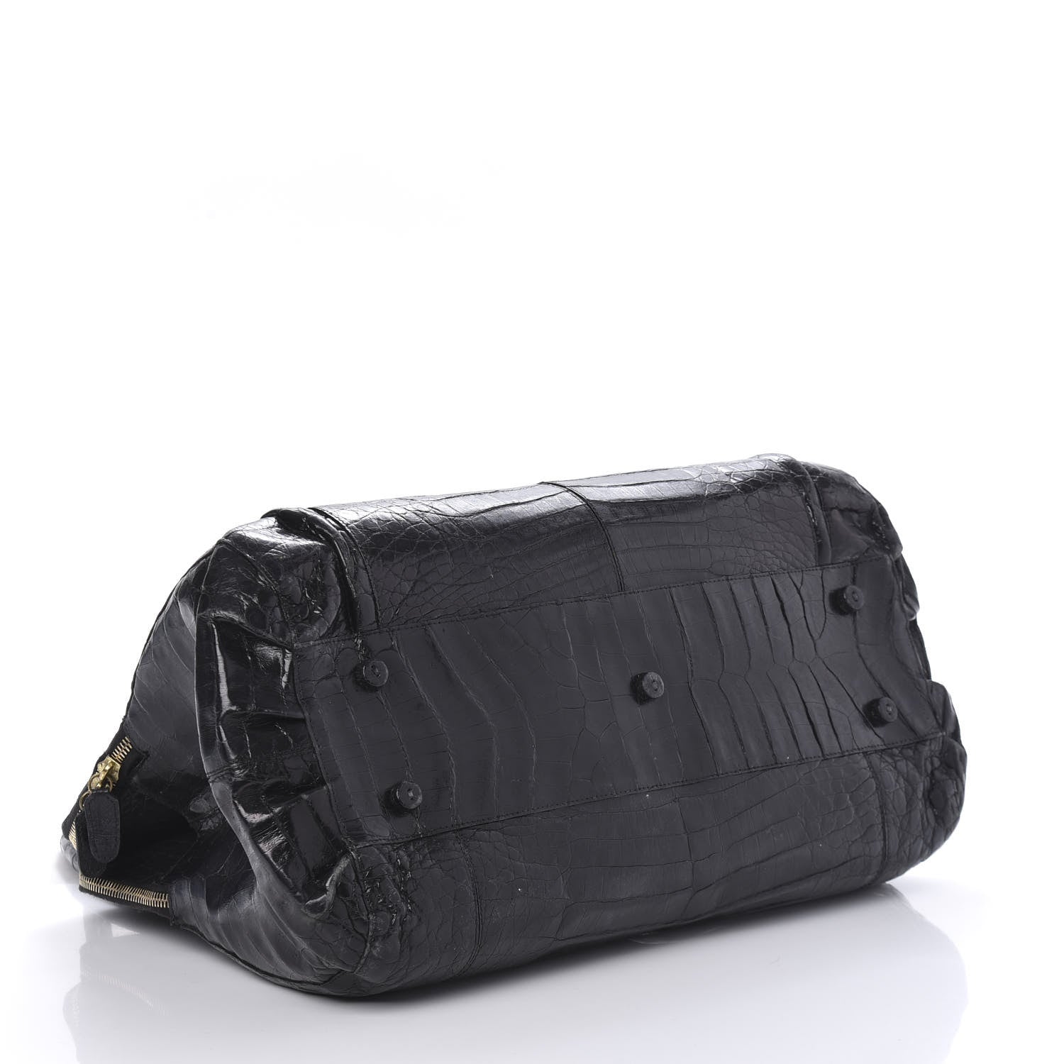 Nancy Gonzalez Crocodile Tote Black 4 of 11