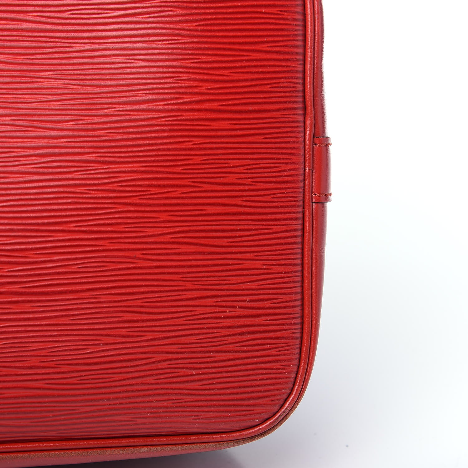 Louis Vuitton Epi Bi-Color Noe Castillan Red Black 13 of 15