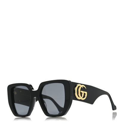 Gucci Acetate Square Frame Sunglasses GG0956S Black 1 of 7