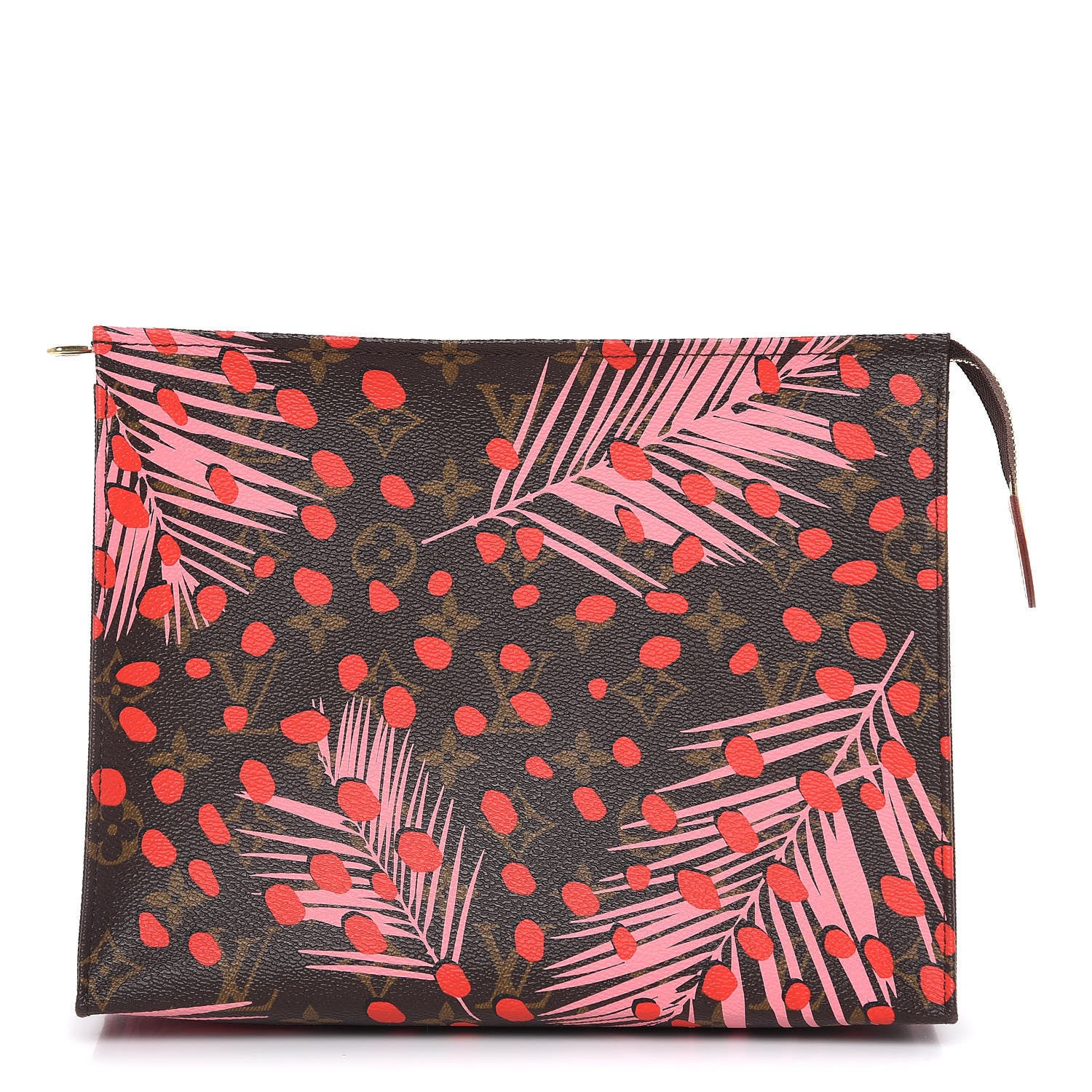 Louis Vuitton Monogram Jungle Dots Toiletry Pouch 26 Sugar Pink Poppy 1 of 9