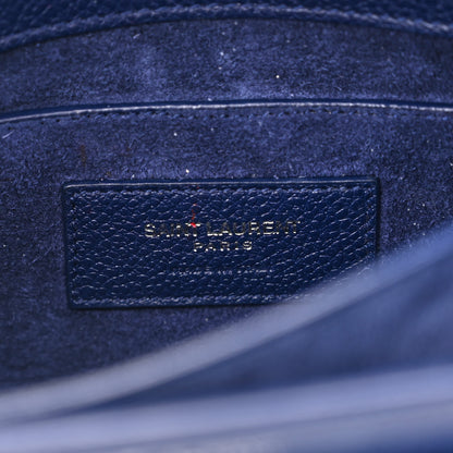 Saint Laurent Grained Calfskin Small Monogram Sunset Marinette 6 of 22