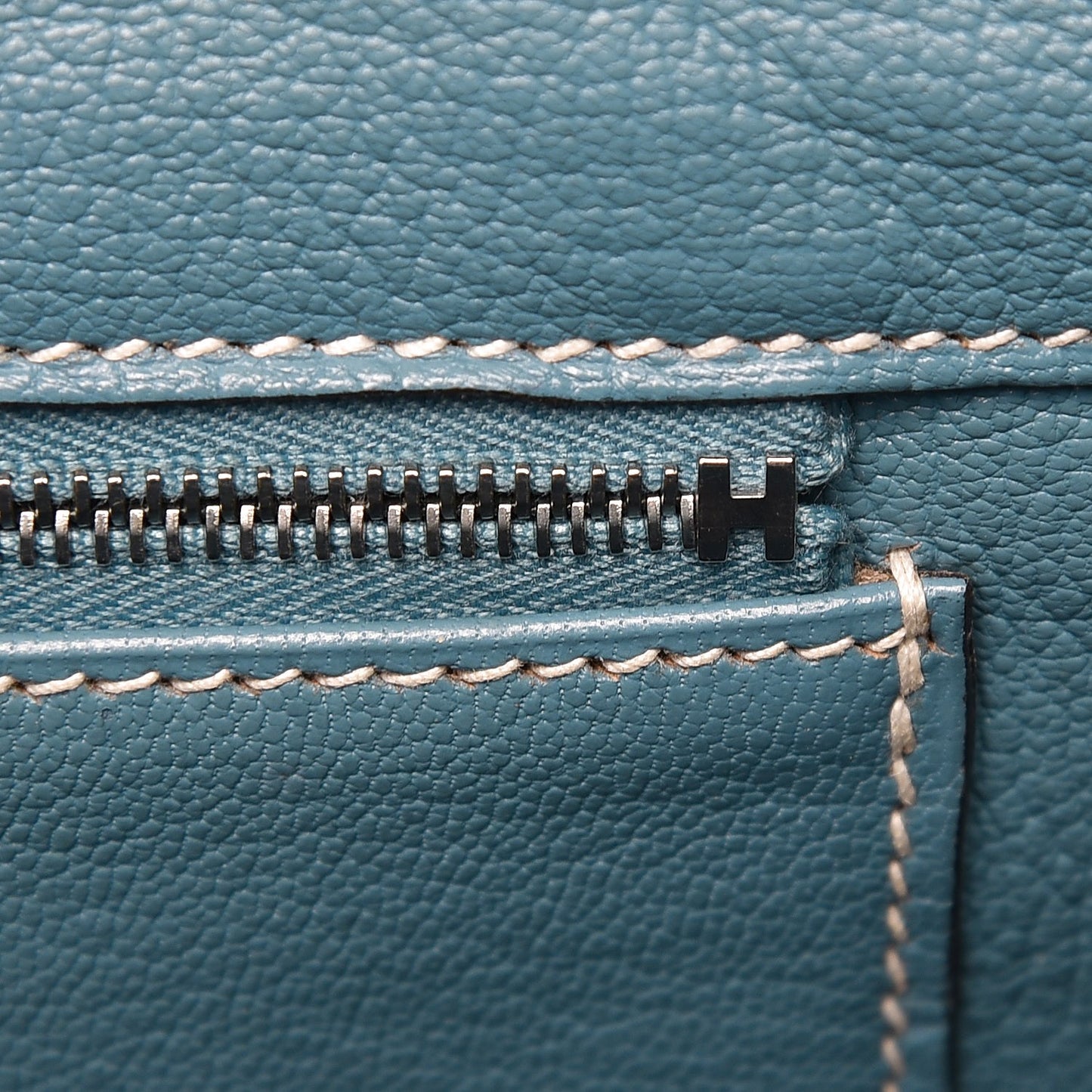 Togo Birkin 35 Blue Jean