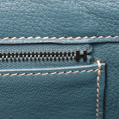 Hermes Togo Birkin 35 Blue Jean 13 of 38