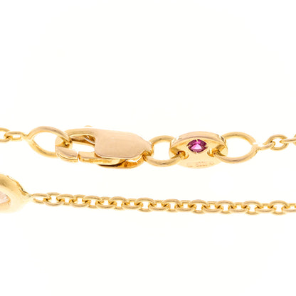 Roberto Coin 18K Rose Gold Diamond 4.25ctw Diamonds By The Inch Twenty-Five Station Necklace 4 of 4