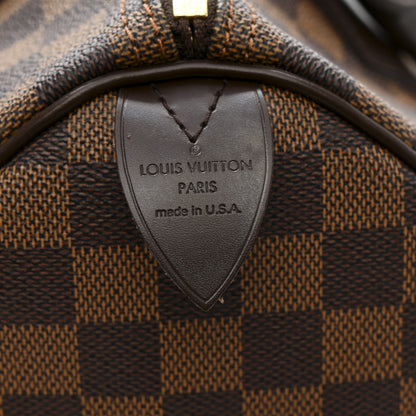 Louis Vuitton Damier Ebene Speedy 30 6 of 10