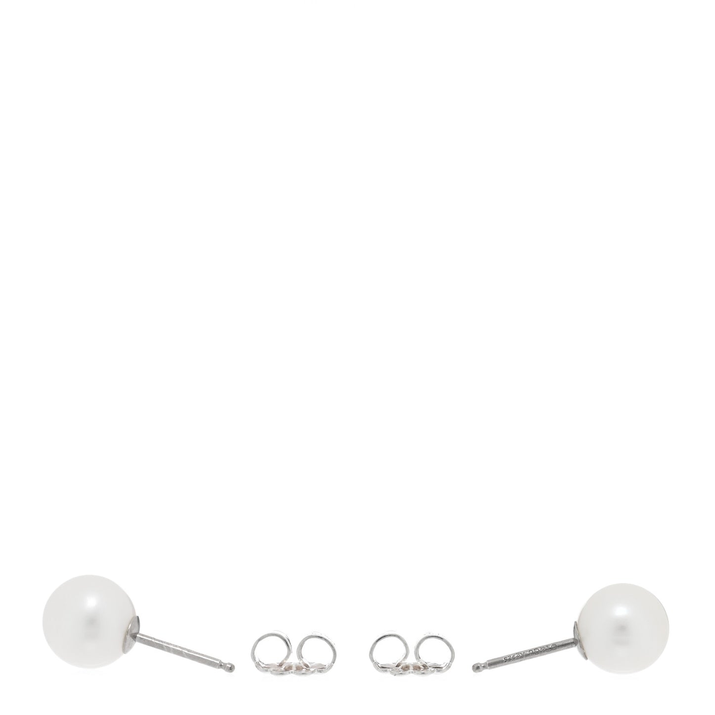 Sterling Silver Freshwater Pearl 7-8mm Ziegfeld Earrings