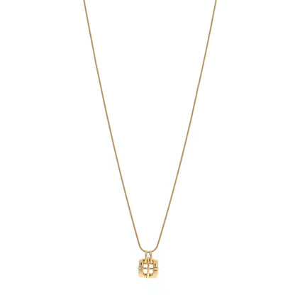 Tiffany 18K Yellow Gold Biscayne Pendant Necklace 1 of 5