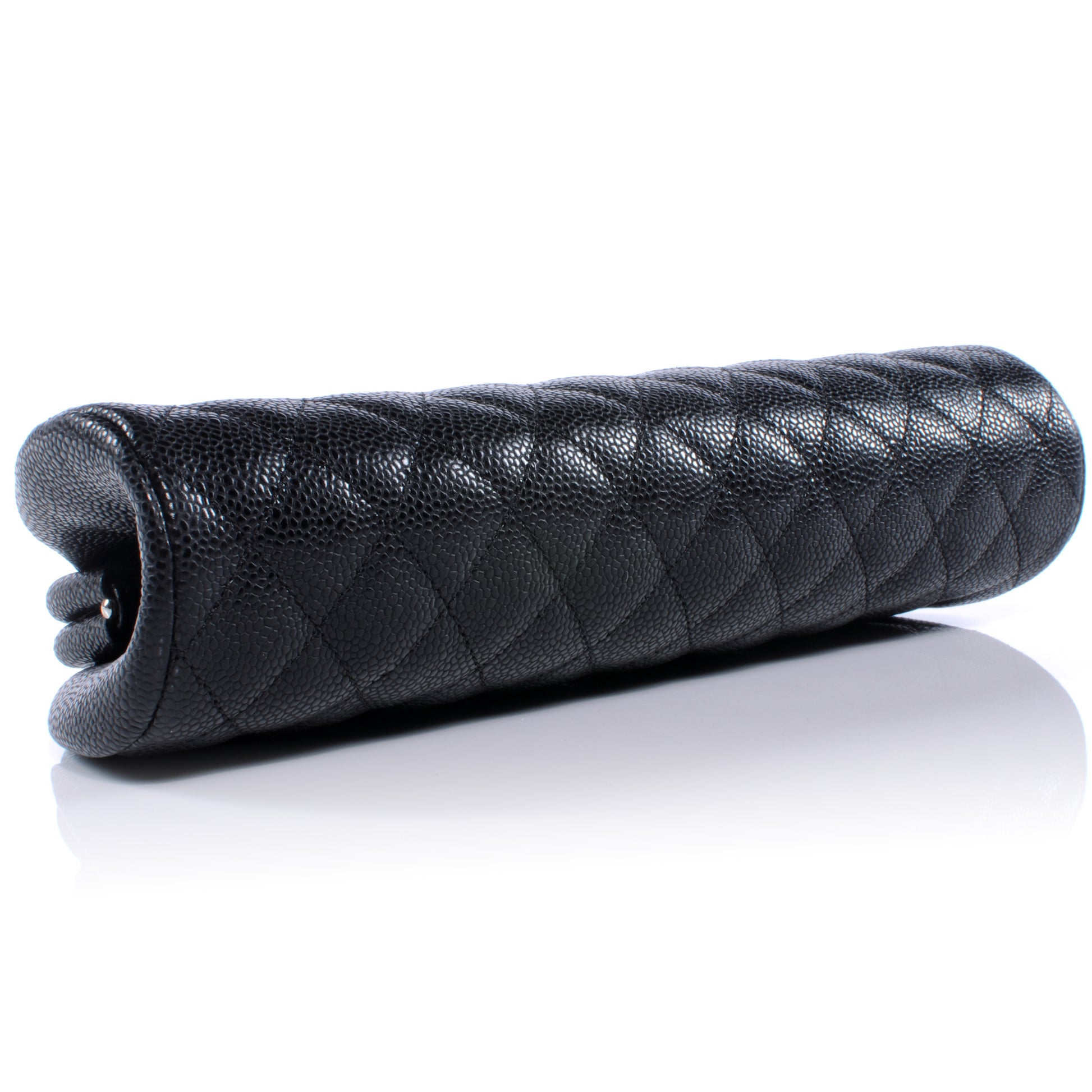 Chanel Caviar Quilted Timeless Clutch Black 3 of 9
