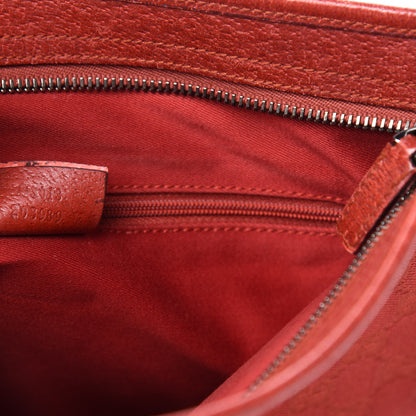 Gucci Monogram Medium Flat Messenger Bag Red 11 of 12