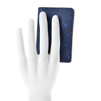 Louis Vuitton Monogram Taiga Pocket Organizer Cobalt 2 of 8