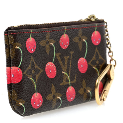 Louis Vuitton Monogram Cerises Key Pouch 3 of 6
