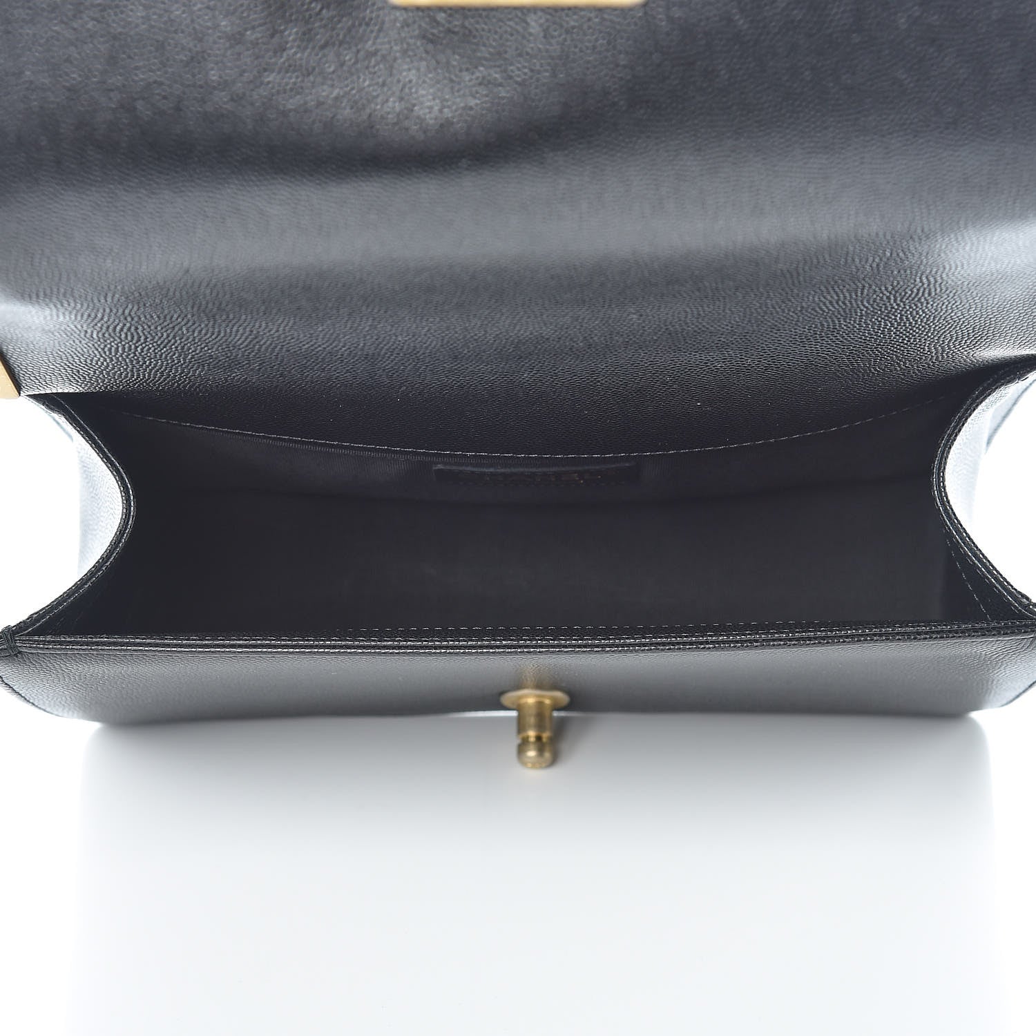 Chanel Caviar Quilted Medium Boy Flap Black 7 of 10