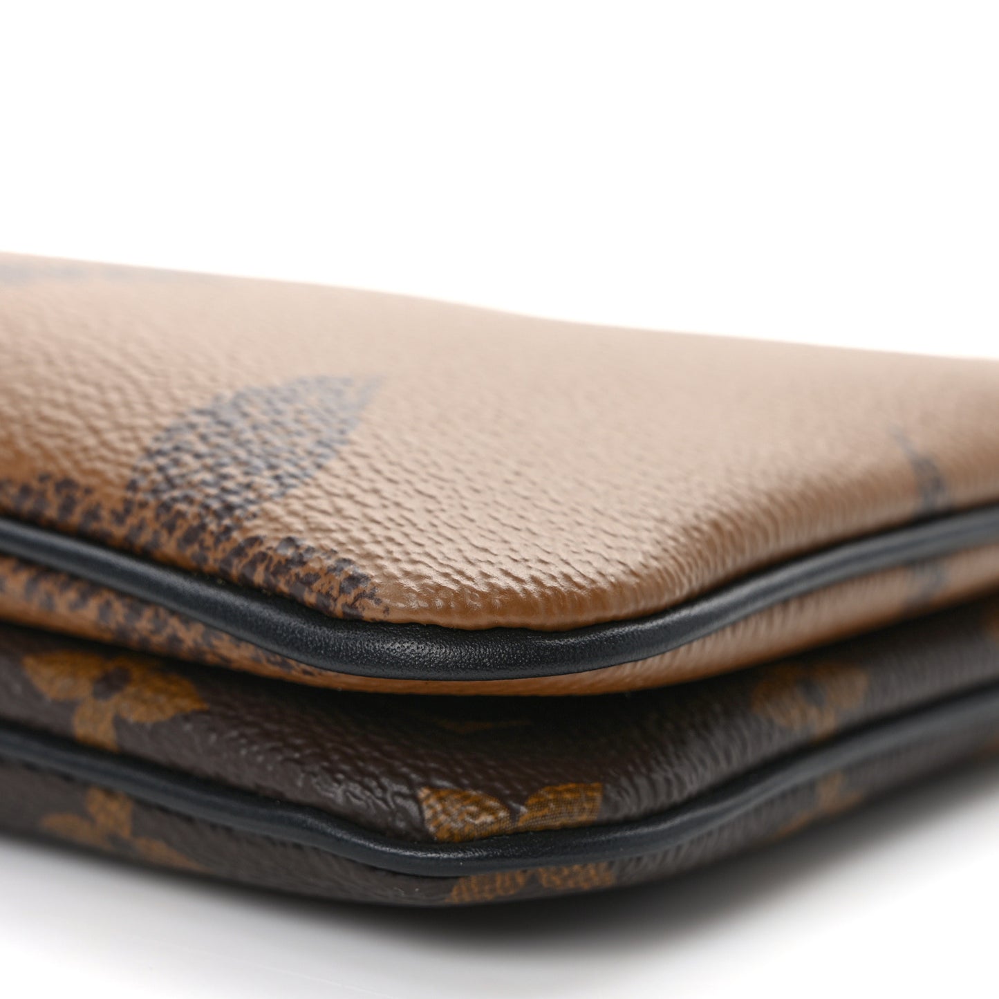 Reverse Monogram Giant Double Zip Pochette