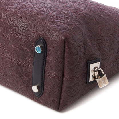 Louis Vuitton Monogram Lambskin Antheia Hobo PM Chocolat 5 of 8