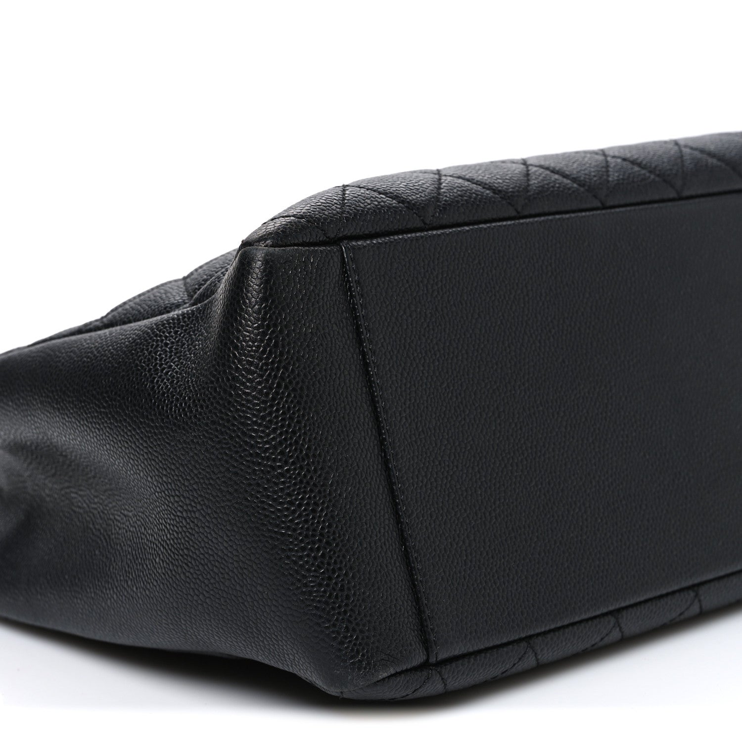 Chanel Caviar Quilted Grand Shopping Tote GST Black 9 of 11