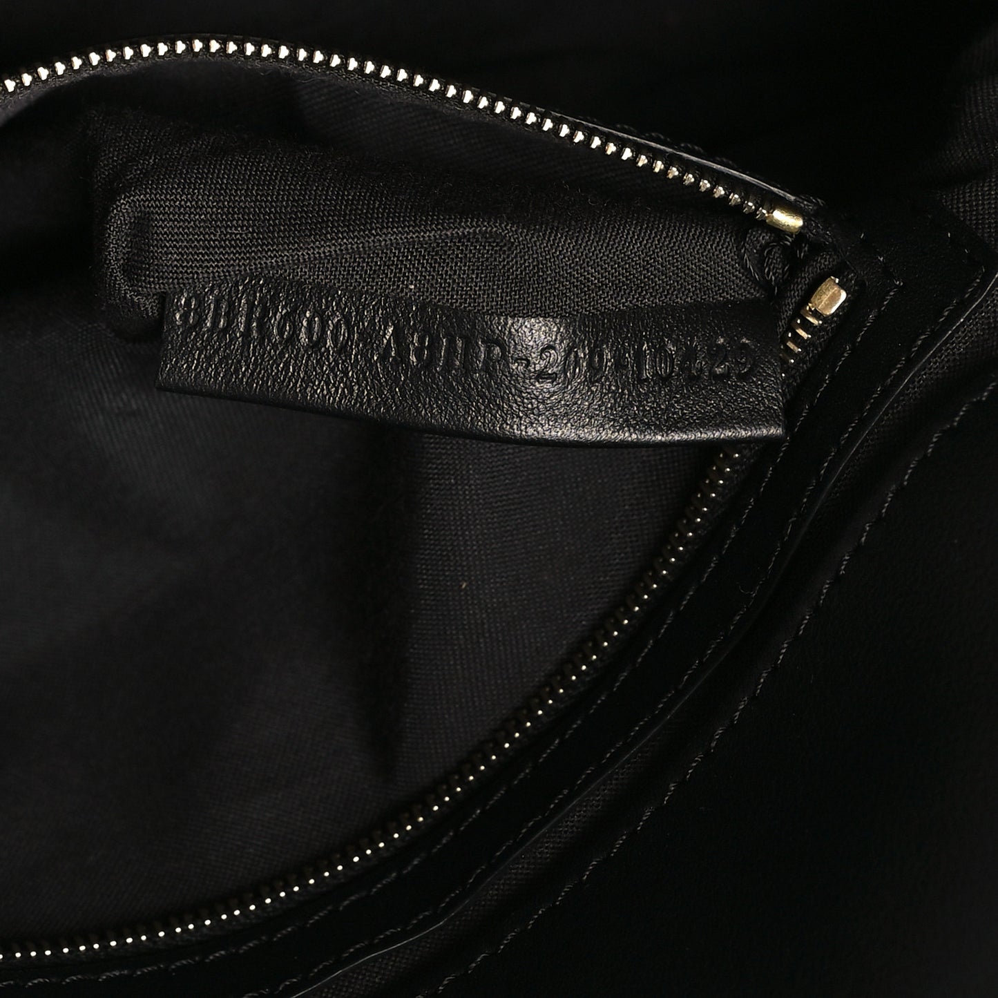 Shearling Vitello Dolce Macro FF 1974 Baguette Tobacco Black