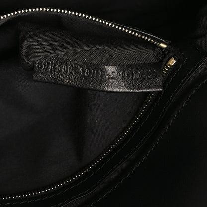 Fendi Shearling Vitello Dolce Macro FF 1974 Baguette Tobacco Black 7 of 10