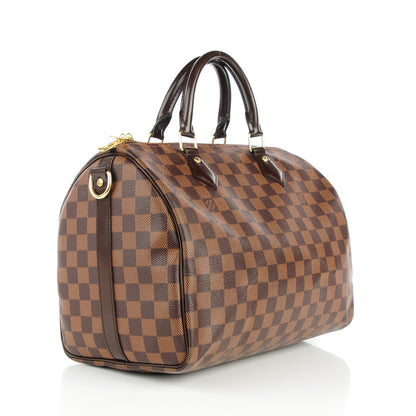 Louis Vuitton Damier Ebene Speedy Bandouliere 30 3 of 8