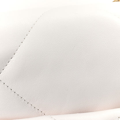 Chanel Lambskin Quilted Medium Chanel 19 Flap White 11 of 11