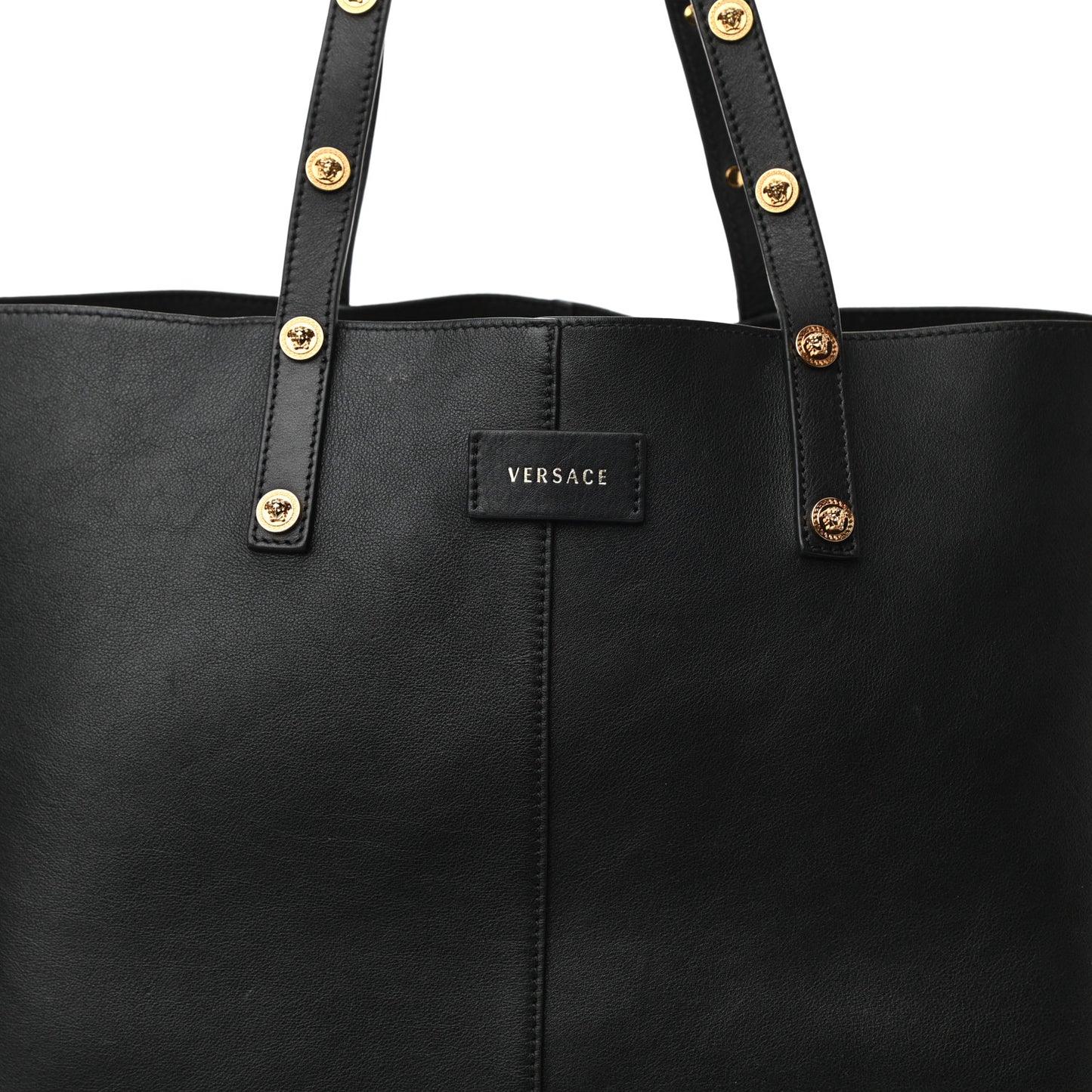 Calfskin Palazzo Tote Black