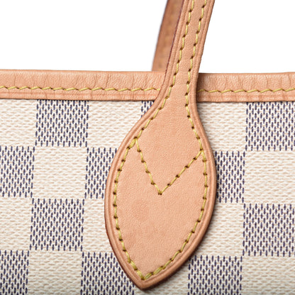 Louis Vuitton Damier Azur Neo Neverfull GM Rose Ballerine 15 of 21