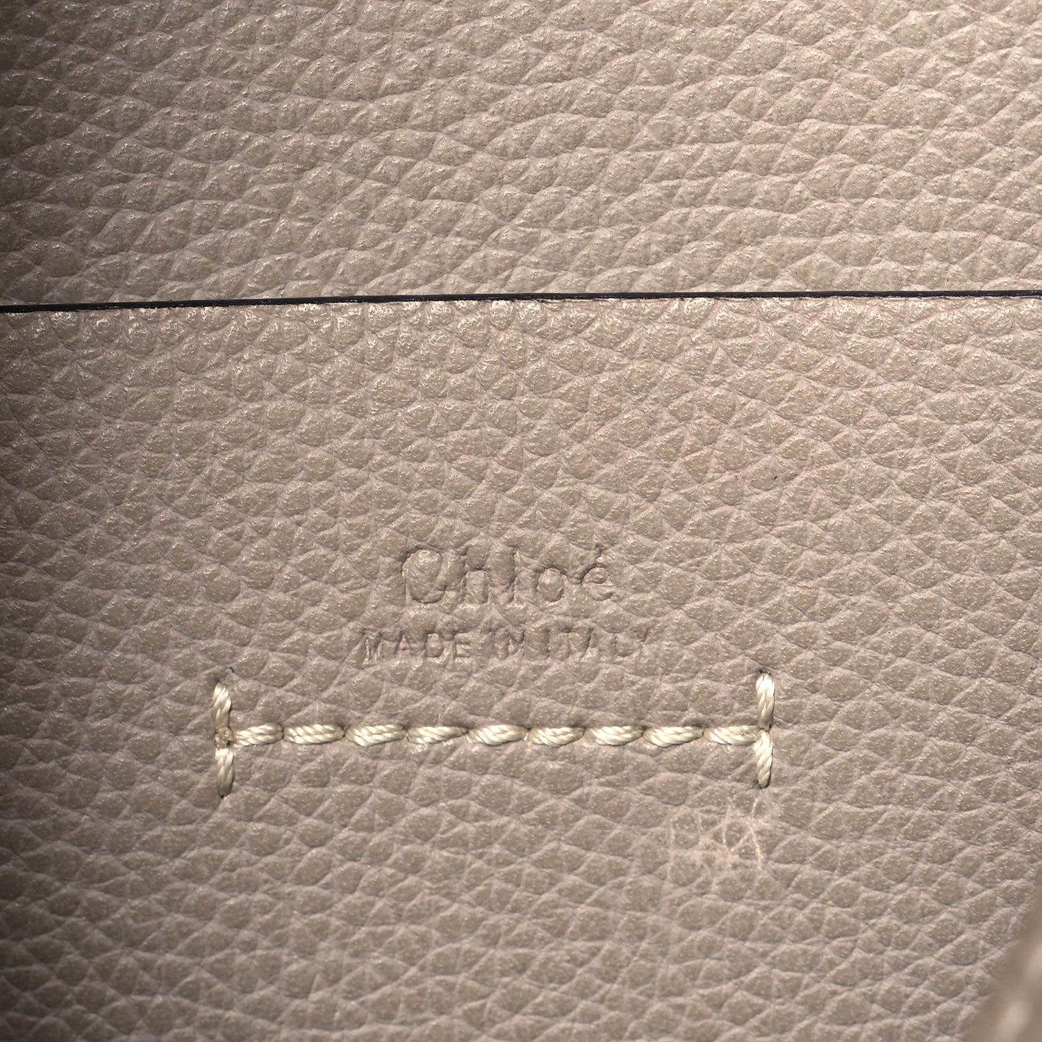 Chloe Small Grain Smooth Calfskin Medium Darryl Hobo Motty Grey 6 of 10