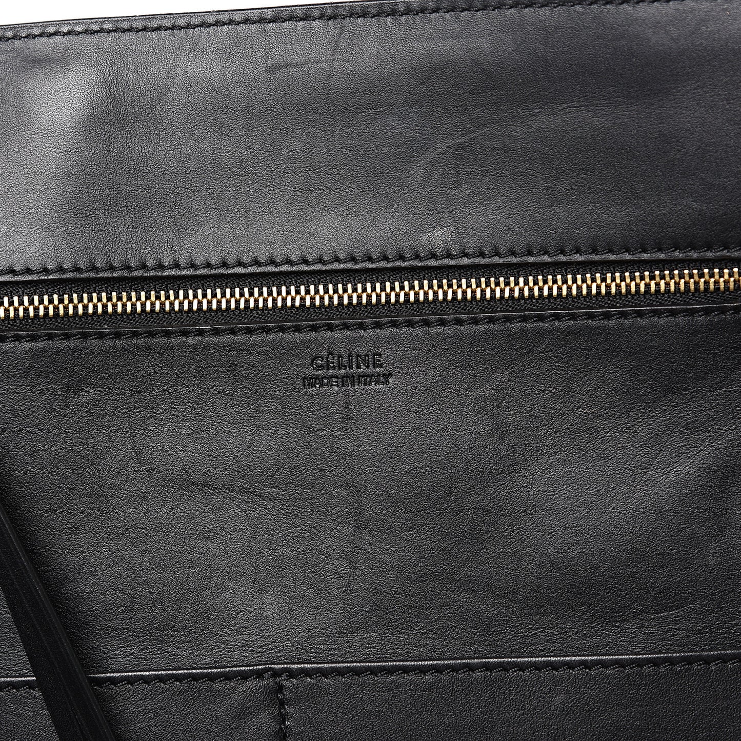 Smooth Calfskin Small Tie Knot Tote Black