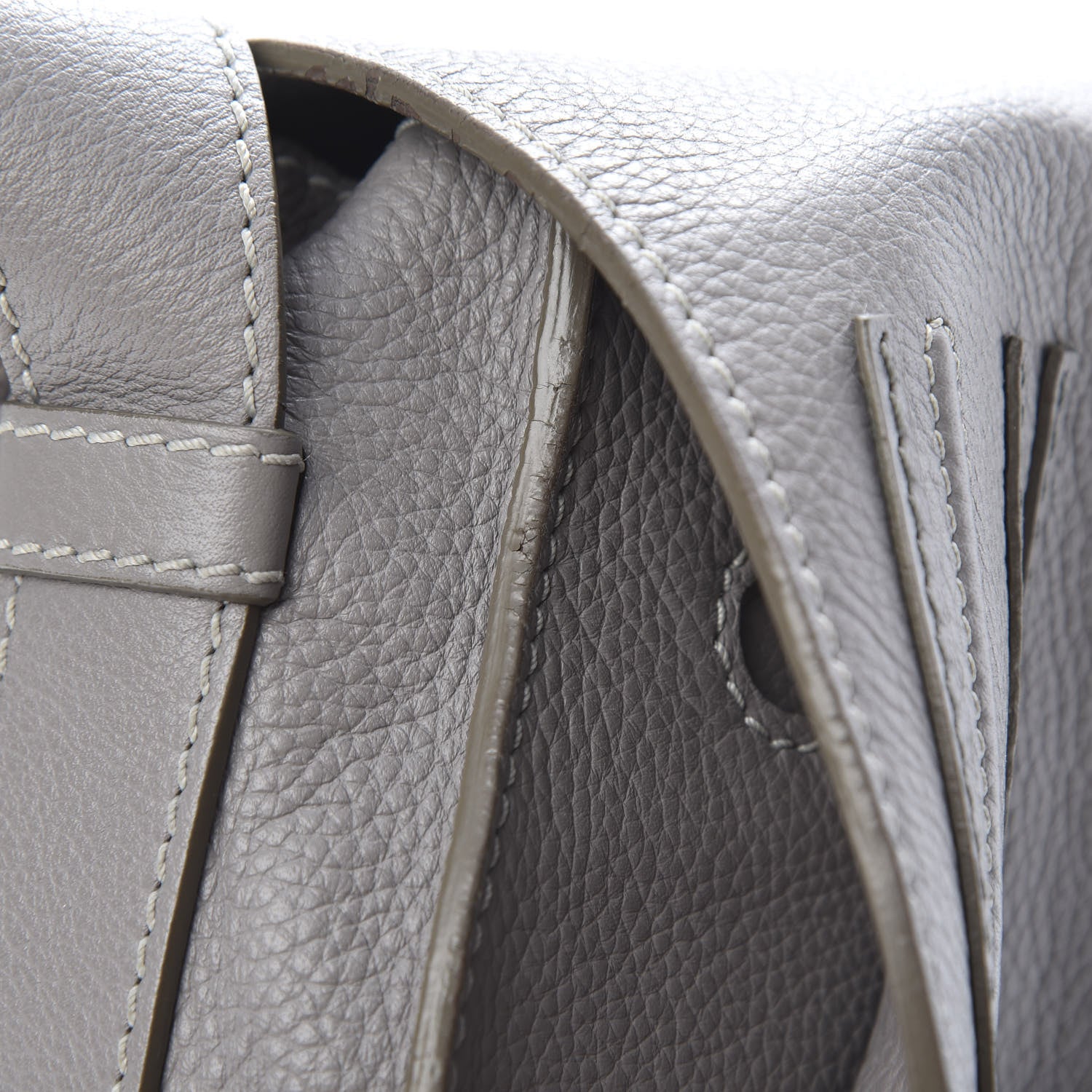 Chloe Calfskin Medium Marcie Round Crossbody Bag Cashmere Grey 13 of 18